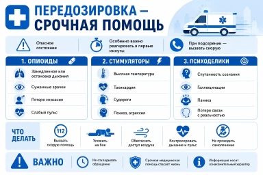 Помощь при передозировке в Клину