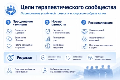 Терапевтическое сообщество в Клину